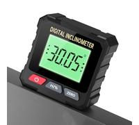 Inclinómetro digital | 4-Side Strong Magnetic Angle Gauge | Inclinometers Waterproof Level for Construction Golf Home Renovation Door Installation Window Installations