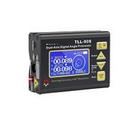 Inclinómetro digital de doble eje TLL-90S, indicador de ángulo de nivel, giroscopio de precisión 0.005 for panel solar CNC e industrial(TLL-90S(with magnetic))