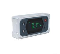 Inclinómetro digital de pantalla táctil, instrumento de medición de ángulo de aleación de aluminio de 9.9x2.3x4.9cm con base magnética e indicador de zumbador para uso industrial