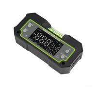 Inclinómetro digital doble LCD transportador magnético recargable retención de datos para carpintería construcción metalúrgica (DC170)