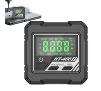 Inclinómetro digital | Herramienta LCD para carpintería | 4 x 90 grados de rango de ángulo | para construcción y maquinaria doméstica ingletadora mesa coche
