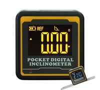 Inclinómetro Digital | Inclinómetro De Medición Electrónico Y Portátil - Medidor Digital de Nivel para Carpintería,Para Mecánica Cartografía Carpintería Y