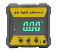 Inclinómetro Digital, Indicador de ángulo Digital Preciso de 0,05 Grados que Gira Automáticamente para Pruebas de Automóviles