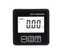 Inclinómetro digital magnético, caja de nivel, medidor de ángulo de aleación de aluminio, buscador y transportador(Gree backlight)