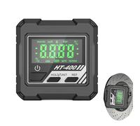 Inclinómetro digital, medición de pantalla LCD, inclinómetro cúbico, con rango de 4 x 90 grados, para máquinas de construcción, de pestaña, elevador, mesa de coche, brújula