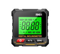 Inclinómetro digital - Nivel de ángulo de y ángulo | Herramienta de nivel de precisión digital | buscador de ángulos electrónico, medidor de ángulo, dispositivo de carga compacta, maquinista