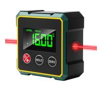 Inclinómetro Digital Nivel Electrónico, Inclinómetro Magnético Digital Con Láser Electrónico, Pantalla LCD Nivel Digital Usb Recargable Para Trabajo De Madera, Construcción, DIY