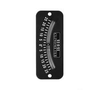 Inclinómetro digital para medición de pendiente, buscador de ángulos de 25-0-25/45-0-45 grados con diseño portátil, compatible con senderos, evaluación de riesgos de avalancha (25-0-25)