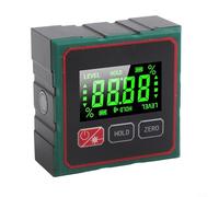 Inclinómetro Electrónico C con Imán para fuerte y Display Claro para Construcción y Reformas para herramienta de Precisión Negro