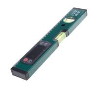 Inclinómetro electrónico de 30/40/50 cm con base de retención de datos, niveles de burbuja, buscador de ángulos, indicadores, regla, pantalla de retroiluminación LED