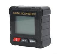Inclinómetro magnético de Digitaces, buscador de ángulo electrónico con las precisiones 0.05°, metro dual de la pendiente del modo para el uso multidireccional