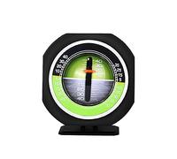 Inclinómetro para automóvil, medidor de Pendiente LED Luminoso para Exteriores Herramienta de medición de brújula automática de Alta precisión para vehículo