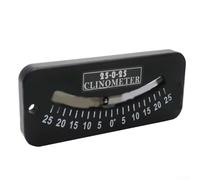 Inclinómetro para barcos y barcos, instrumento de medición de ángulo alto con material ABS, transportador compacto y portátil para navegación marítima y rutas de barcos (1)