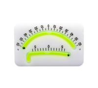 Inclinómetro profesional para barcos con doble tubo de iluminación nocturna, adecuado para navegantes de yates, navegantes y aficionados, inclinómetro marino