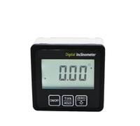 Inclinómetro transportador Digital de aleación aluminio, caja nivel, buscador ángulo, cónica con imán incorporado inferior(White backlight)