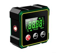 Inclinómetro transportador magnético, caja de nivel digital y buscador de ángulos, nivel recargable tipo C con pantalla LCD, impermeable