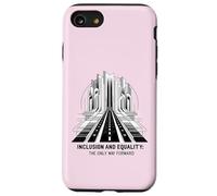Inclusión e Igualdad única manera Diversidad Antiracismo Carcasa para iPhone SE (2020) / 7 / 8