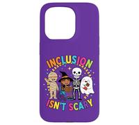 Inclusion ISN’t Scary Cute Halloween Kindness Carcasa para iPhone 15 Pro