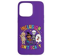 Inclusion ISN’t Scary Cute Halloween Kindness Carcasa para iPhone 15 Pro MAX