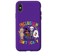 Inclusion ISN’t Scary Cute Halloween Kindness Carcasa para iPhone X/XS