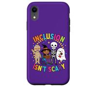 Inclusion ISN’t Scary Cute Halloween Kindness Carcasa para iPhone XR