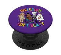 Inclusion ISN’t Scary Cute Halloween Kindness PopSockets PopGrip Adhesivo