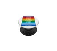 Inclusión Sociedad Moderna Diversidad Cultural Amor Arcoíris PopSockets PopGrip Adhesivo