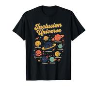 Inclusion Universe Planet Space Awareness Graphic Camiseta