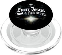 Incluso Jesús tenía una Historia de Peces PopSockets PopGrip para MagSafe