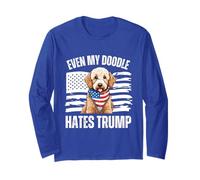 Incluso mi garabato dorado odia a la señora liberal del perro Harris de Trump Manga Larga