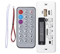 Incluye estuche para montaje en pared. Mando a distancia de repuesto con función de infrarrojos para altavoces Bluetooth QFX y Pyle. No requiere