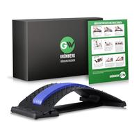 Incluye instrucciones en alemán y plan de entrenamiento) GW 2.0 estirador de espalda premium de una marca alemana, estirador de espalda ajustable contra el dolor de espalda, dispositivo de