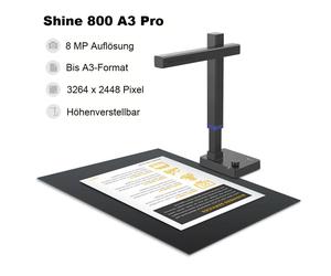 (incluye marcapáginas gratuito de 12,99 €) Escáner CZUR Shine Pro Series - Shine 800 A3 Pro