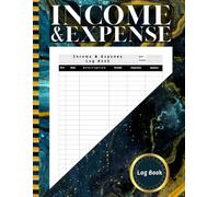 Income and Expense Log Book: 110 Pages 8.5 x 11 inches Personal Finance Money Management Planner | Small Business Accounts Book Keeping Log | Daily Income and Expense Tracker Notebook for Business