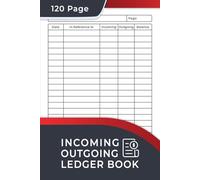 Incoming And Outgoing Ledger Book: A Record of Income, Expenditure and Cash Flow