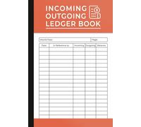 Incoming And Outgoing Ledger Book: A Record of Income, Expenditure and Cash Flow