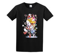 Incomparable Go To Play Undertale Unisex 100% Cotton Short-Sleeve T-Shirts Black S