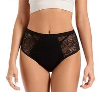 Incontinencia PañAles Bragas Menstruales Mujer PañAl Adulto Bragas Adultos Braguitas Menstruales Adolescente Brag-as Ragas Menstrual-es Dim Flujo Abundante Lavables Algodón (negro, X-Large, unidad, 1)