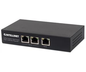 Increase the reach of your PoE+ network with Intellinet 561266 extender