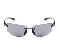 Incredible Bargains The Isaac - Gafas de sol bifocales de lectura, unisex, deportivas y envolventes sin montura