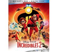 INCREDIBLES 2 (Blu-ray) Craig T. Nelson Holly Hunter (Importación USA)