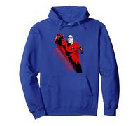 Incredibles 2 Saving The Day Sudadera con Capucha, Unisex para Adultos, Azul Real, XXL