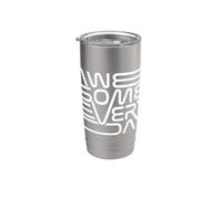 Increíble actitud positiva todos los días Vaso térmico de acero inoxidable de doble pared