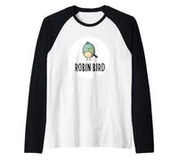 Increíble Aspecto de pájaro para los Amantes de Las Plumas y Las alas Camiseta Manga Raglan