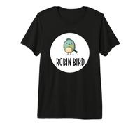 Increíble Aspecto de pájaro para los Amantes de Las Plumas y Las alas Camiseta Premium