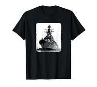 Increíble Barco de Guerra para los Amantes de los Militares y los Barcos Camiseta