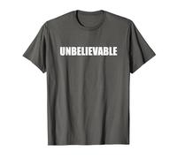 Increíble Camiseta, Hombre, Asfalto, L