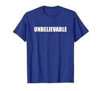 Increíble Camiseta, Hombre, Azul Real, XL