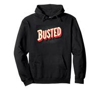 Increíble Disfraz Busted Sudadera con Capucha