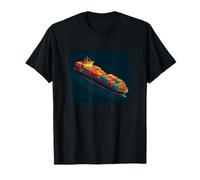 Increíble Disfraz de Barco transportador para Hombre y Mujer Camiseta